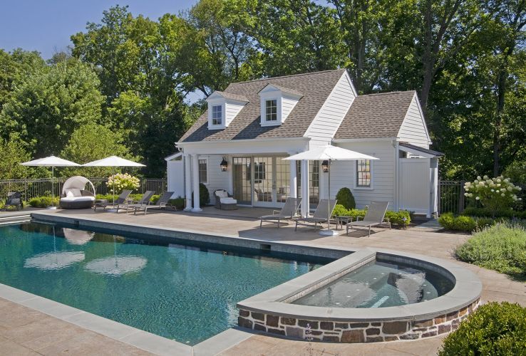 Airy Pool House